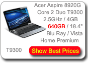 Acer Aspire 8920G T9300 640GB